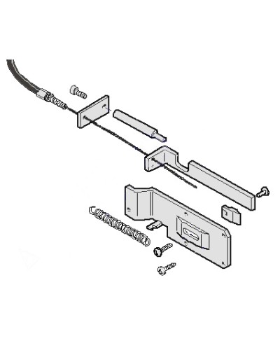 Механизм разблокировки G12000 Came 119RIG103 в Ногинске Запчасти для шлагбаумов и автоматики Pintop.ru