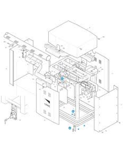 Заглушка фотоэлементов Came 119RIG149 в Ногинске Запчасти для шлагбаумов и автоматики Pintop.ru
