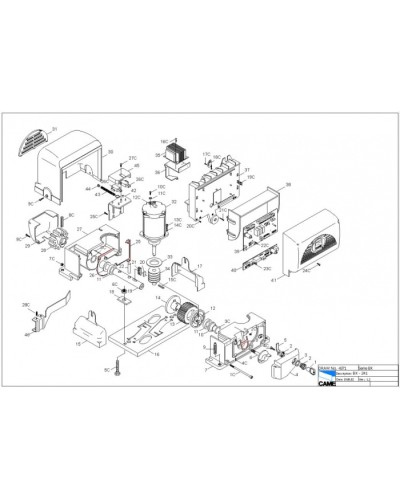 Плата RX DIR30 Came 119RIR139 в Ногинске Запчасти для шлагбаумов и автоматики Pintop.ru