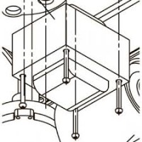 Корпус приемника DIW01 DBC01 Came 119RIR258