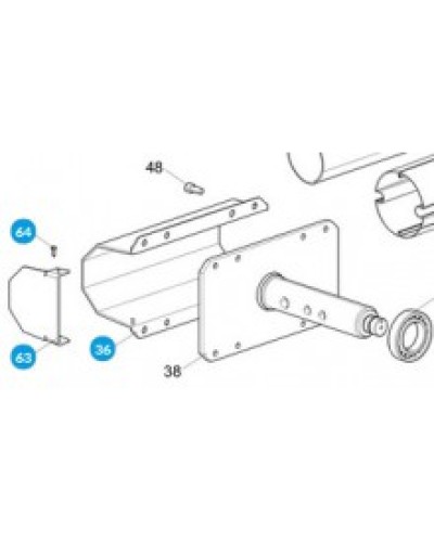 Плата LBC для MA7032 MA7034 Came 3199LBP7 в Ногинске Запчасти для шлагбаумов и автоматики Pintop.ru