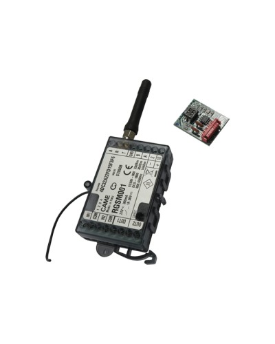Шлюз GSM для управления автоматикой посредством технологии CAME Connect Came RGSM001S в Ногинске Устройства радиоуправления для шлагбаумов и автоматики Pintop.ru