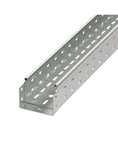 Лоток перфорированный 100х50 L3000 толщ.1,5 мм, горячеоцинкованный DKC (3526215HDZ) в Ногинске Аксессуары для лотков Pintop.ru