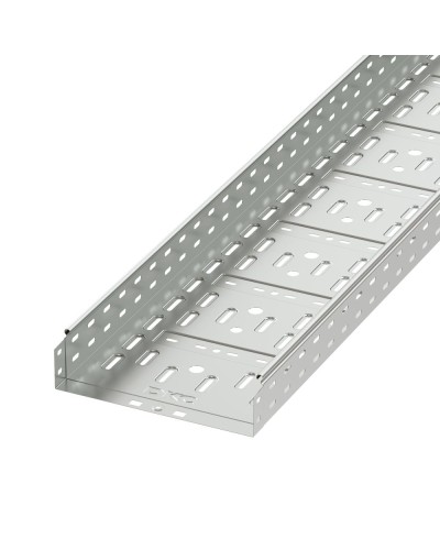 Лоток перфорированный 300х80 L2000, горячеоцинкованный DKC 35315HDZ в Ногинске Кабельные лотки Pintop.ru