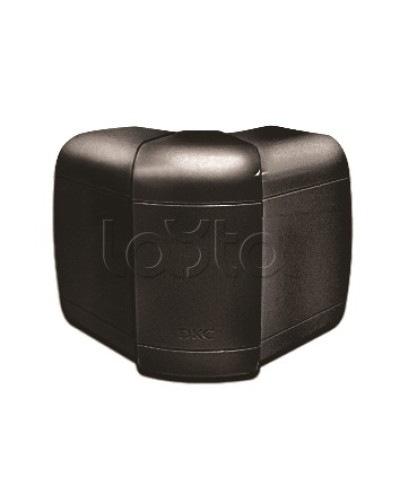 Угол внешний 110х50 мм, измен. черный DKC 01052A в Ногинске Аксессуары для лотков Pintop.ru