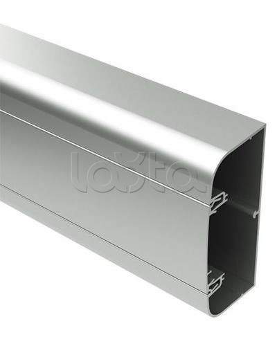 Кабель-канал алюминевый 110x50 мм (с 1 крышкой), цвет серый металлик DKC (01199) в Ногинске Кабель-канал Pintop.ru