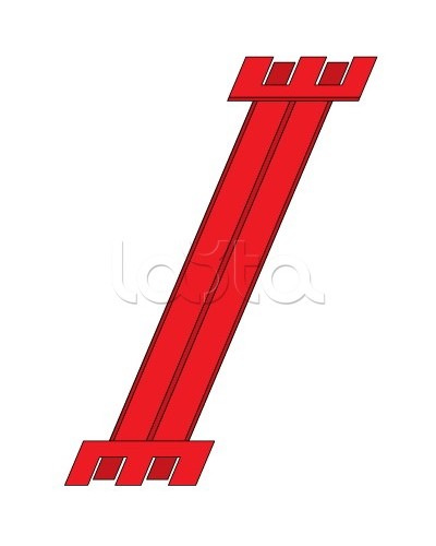 Фиксатор кабеля TR-ER 120 DKC 07715R в Ногинске Аксессуары для кабель-канала Pintop.ru