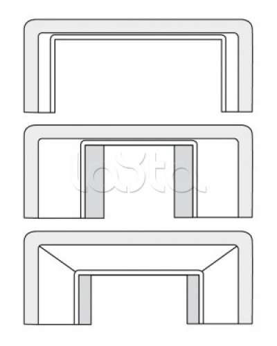Набор адаптеров для миниканалов DKC 10133 в Ногинске Аксессуары для кабель-канала Pintop.ru