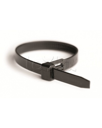 Хомут P6.6 многоразовый, черный, 7,5x350 DKC 25354 в Ногинске Стяжки-хомуты Pintop.ru