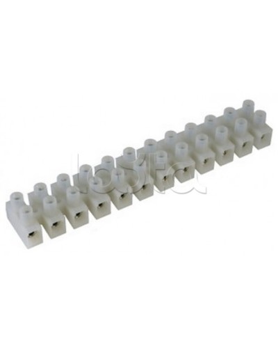 Клемник Полипропилен белый, 2р,85°С,450V,24A, 2,5мм.кв. DKC 43102PL/BR в Ногинске Крепежные изделия Pintop.ru