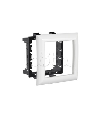 Рамка-суппорт Avanti белый для In-liner Front, 2 мод. DKC 4400912 в Ногинске Аксессуары для лотков Pintop.ru