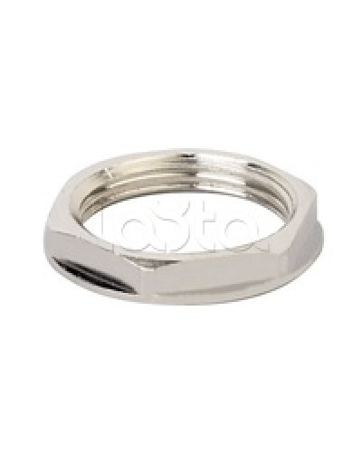 Гайка M12x1,5 никелированная латунь DKC 6006E-12 в Ногинске Крепежные изделия Pintop.ru