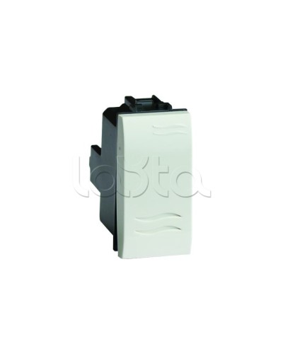 Выключатель, белый, 1мод. DKC (76001B) в Ногинске Аксессуары для кабель-канала Pintop.ru