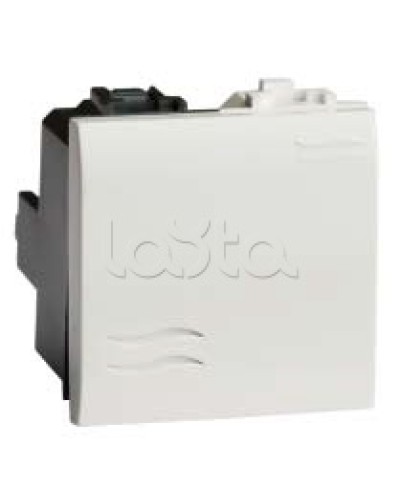 Выключатель типа кнопка, белый, 2мод. DKC 76022B в Ногинске Аксессуары для стоек и шкафов Pintop.ru