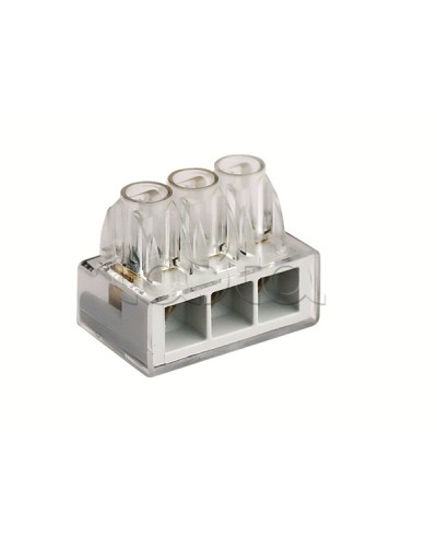 Колодка клеммная соединительная 3х4.5 мм. DKC B63 в Ногинске Клеммные колодки Pintop.ru