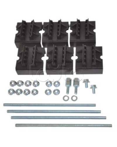 Набор держателей, для шин толщиной 5мм, 1-2 шины на полюс, 3 полюса DKC R5BSEV2/5T в Ногинске Повороты, муфты, тройники Pintop.ru