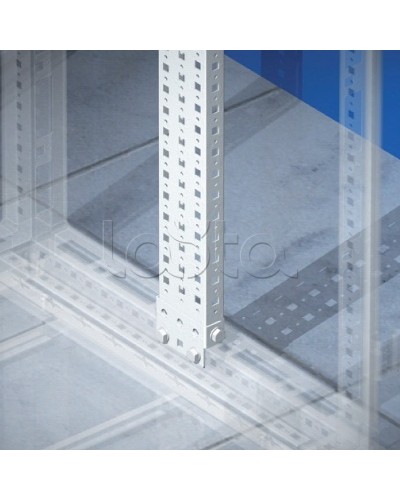 Рейки вертикальные, широкая, для шкафов CQE В=1800мм, 1 упаковка - 2шт. DKC R5PDV18 в Ногинске Аксессуары для стоек и шкафов Pintop.ru