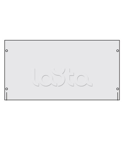 Панель сплошная, 19, высота 8 U, для IT корпусов CQE DKC R5PRK8 в Ногинске Аксессуары для стоек и шкафов Pintop.ru