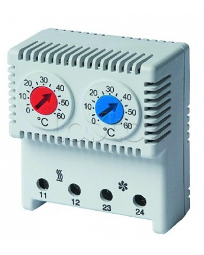 Термостат сдвоенный DKC (R5THRV13) в Ногинске Аксессуары для стоек и шкафов Pintop.ru
