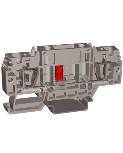 Зажим HSCB.4GR, тестовый с разъединителем, серый , 4 кв.мм DKC ZHB100GR в Ногинске Держатели, клипсы, скобы Pintop.ru