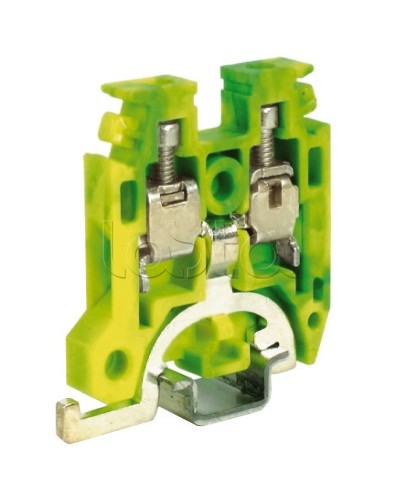 Зажим для заземления желт.зелен 2,5 кв.мм DKC ZTR110 в Ногинске Крепежные изделия Pintop.ru
