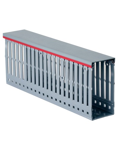 Короб перфорированный, серый RL12 40x60 мм DKC 00107RL в Ногинске Кабельные лотки Pintop.ru