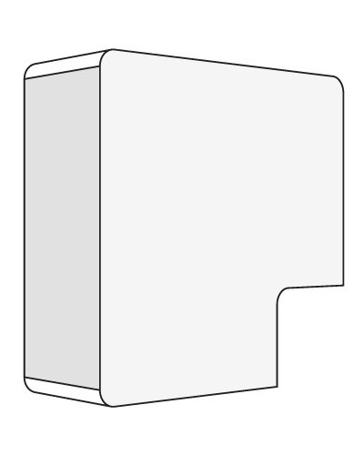 Угол плоский 40x17 DKC 00425 в Ногинске Аксессуары для кабель-канала Pintop.ru