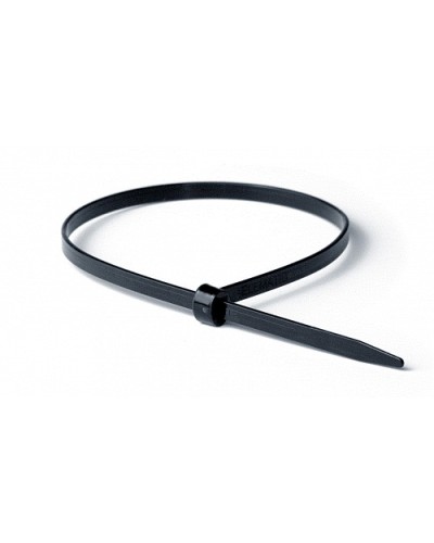 Хомут P6.6 с двойным замком, черный, 100x2,5 DKC 21303 в Ногинске Стяжки-хомуты Pintop.ru