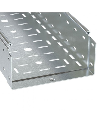 Лоток перфорированный 100х100 L3000 толщ.1,0 мм, горячеоцинкованный DKC (3534110HDZ) в Ногинске Кабельные лотки Pintop.ru
