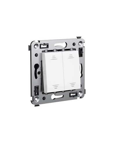 Диммер кнопочный в стену, Avanti, Белое облако DKC 4400343 в Ногинске Аксессуары для стоек и шкафов Pintop.ru