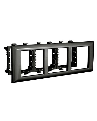 Рамка-суппорт Avanti черный для In-liner Front, 6 мод. DKC 4402916 в Ногинске Аксессуары для лотков Pintop.ru