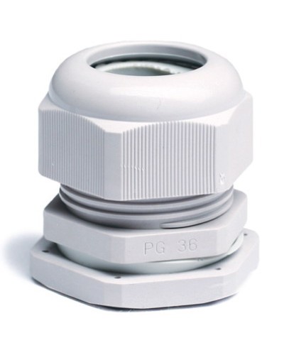 Зажим кабельный с контргайкой, IP68, PG11, д.5 - 10 мм DKC 52700 в Ногинске Клеммные колодки Pintop.ru