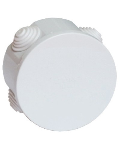 Коробка ответвительная с кабельными вводами, IP44, д.65х35 мм (24 шт/уп) DKC (53500) в Ногинске Распределительные коробки Pintop.ru