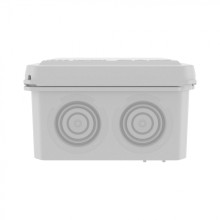 Коробка ответвительная с 8+2 кабельными вводами д.20/20мм, IP55,70х70х40мм DKC (53770)