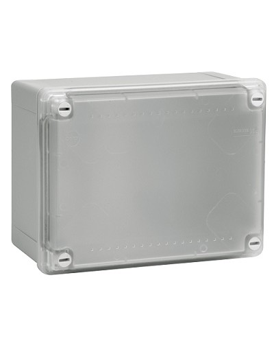 Коробка ответвит. с гладкими стенками, прозрачная, IP56, 240х190х90 мм DKC 54220 в Ногинске Распределительные коробки Pintop.ru