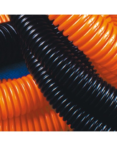 Труба гофрированная ПНД с зондом лёгкая 25 мм цвет оранжевый (50 м) DKC 71925 в Ногинске Труба гофрированная Pintop.ru