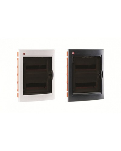 Щиток встраиваемый 24 мод.,IP 41 , черный DKC 82524 в Ногинске Аксессуары для стоек и шкафов Pintop.ru