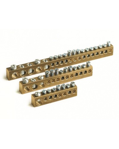 Колодка клеммная 12мод. (отв.3х5.4мм+10х4.5мм) DKC 87412 в Ногинске Коммутационные изделия Pintop.ru