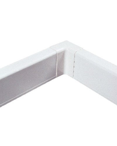 Угол внутренний для плинтусного короба 100х40 мм белый DKC AIR10042 в Ногинске Аксессуары для кабель-канала Pintop.ru