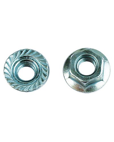 Гайка с насечкой, препятствующей откручиванию М6 DKC CM100600 в Ногинске Крепеж Pintop.ru