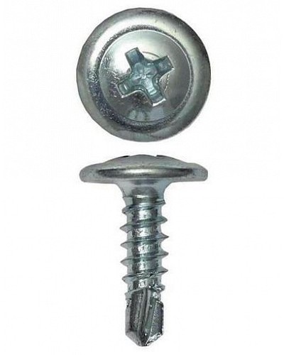 Саморез с пресс-шайбой 4.2x51 острый DKC CM275051 в Ногинске Крепеж Pintop.ru