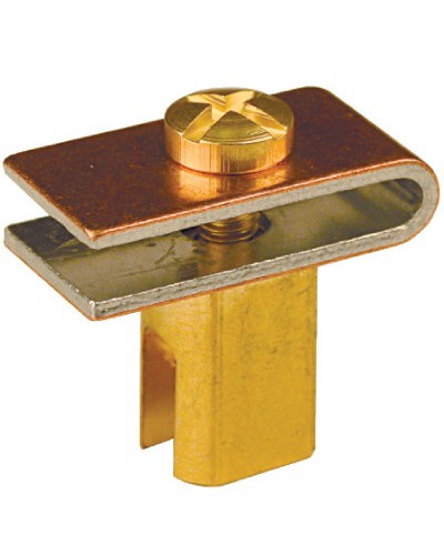 Усиленная клемма заземления для проволочного лотка DKC FC37303 в Ногинске Аксессуары для лотков Pintop.ru