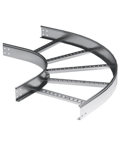 Угол горизонтальный 90 градусов 50x200 R-300 DKC LC5320 в Ногинске Аксессуары для лотков Pintop.ru