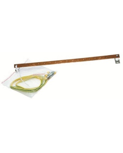 Шина медная заземленная DKC R5SGB19 в Ногинске Аксессуары для стоек и шкафов Pintop.ru