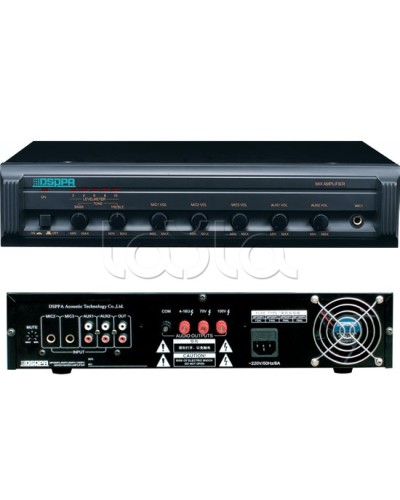 Микшер-усилитель DSPPA MP-300P в Ногинске Система оповещения и трансляции Dsppa Pintop.ru