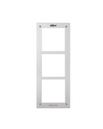 Рамка металическая для 3 модулей Dahua VTOF003 в Ногинске Дополнительное оборудование для СКУД Pintop.ru