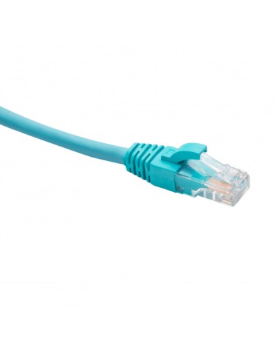 Шнур коммутационный U/UTP категория 5e LSZH нг(А)-HF 5,0 м, бирюзовый Datarex DR-181615 в Ногинске Патчкорды (медные) Pintop.ru