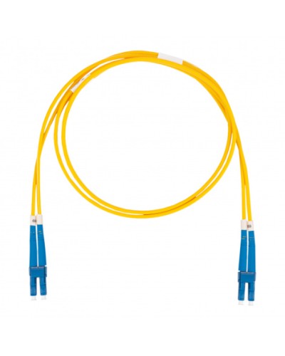 Шнур оптический коммутационный (патч-корд), LC-LC, дуплекс (duplex) OS2, нг(А)-HF, желтый, 5,0 м Datarex DR-220045 в Ногинске Патч-корды и пигтейлы Pintop.ru