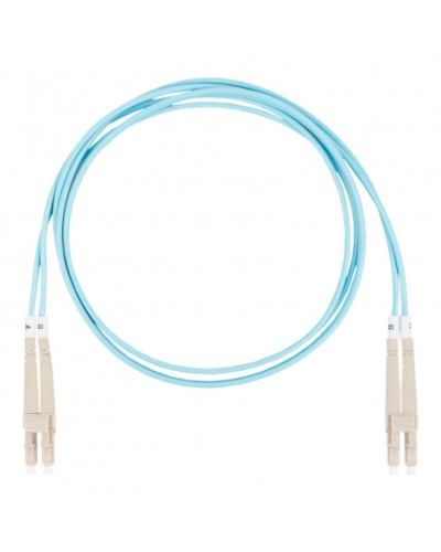 Шнур оптический коммутационный (патч-корд), LC-LC, дуплекс (duplex) OM3, нг(А)-HF, бирюзовый, 2,0 м Datarex DR-220063 в Ногинске Патч-корды и пигтейлы Pintop.ru