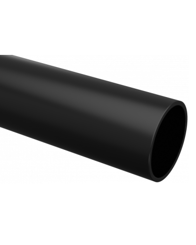Труба гладкая ПВХ жесткая d16 мм (3 м) (156 м/уп) черная EKF-Plast (trg-16b-3m) в Ногинске Гладкая труба Pintop.ru
